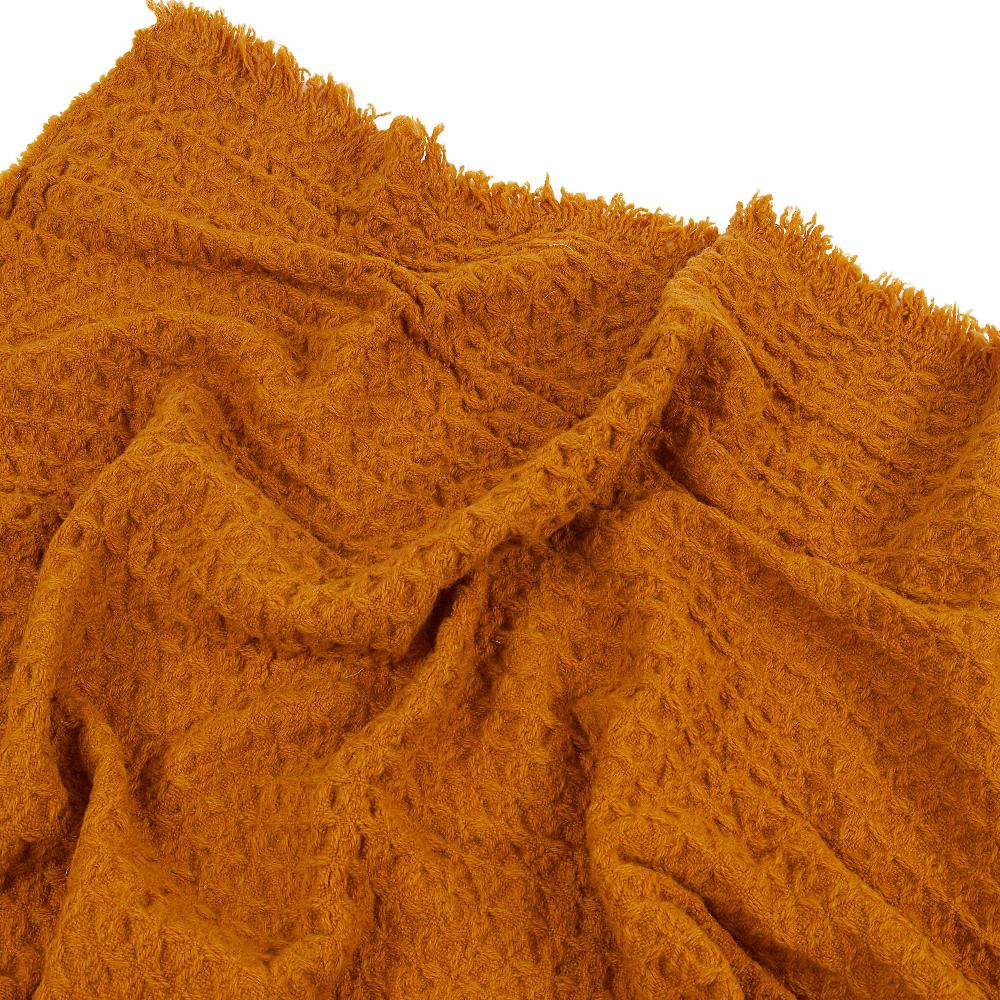 QVC Marzotto Home Ape Coperta A Nido D'ape In Misto Lana Merino