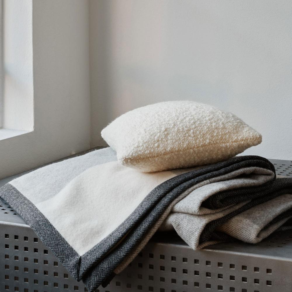 QVC Marzotto Home Coperta Perù In Lana E Alpaca Con Bordo Scozzese