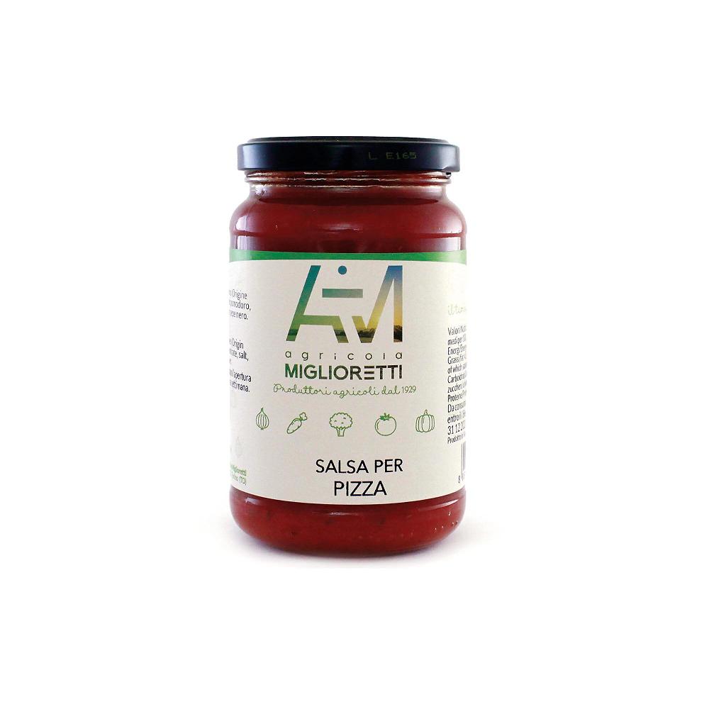 QVC Miglioretti 3 vasetti di salsa di pomodoro per pizza e condipasta