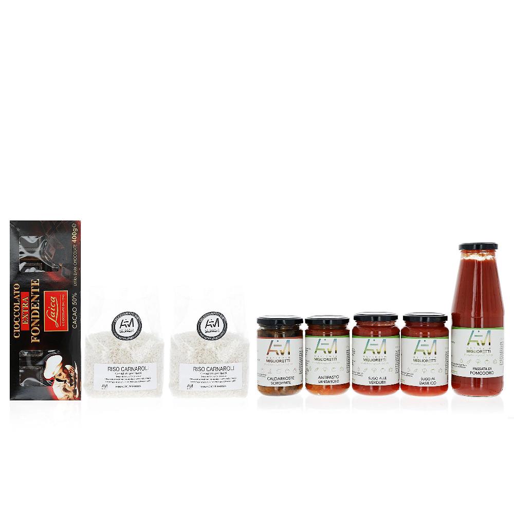 QVC Miglioretti Cesto Le Delizie selezione 8 prodotti