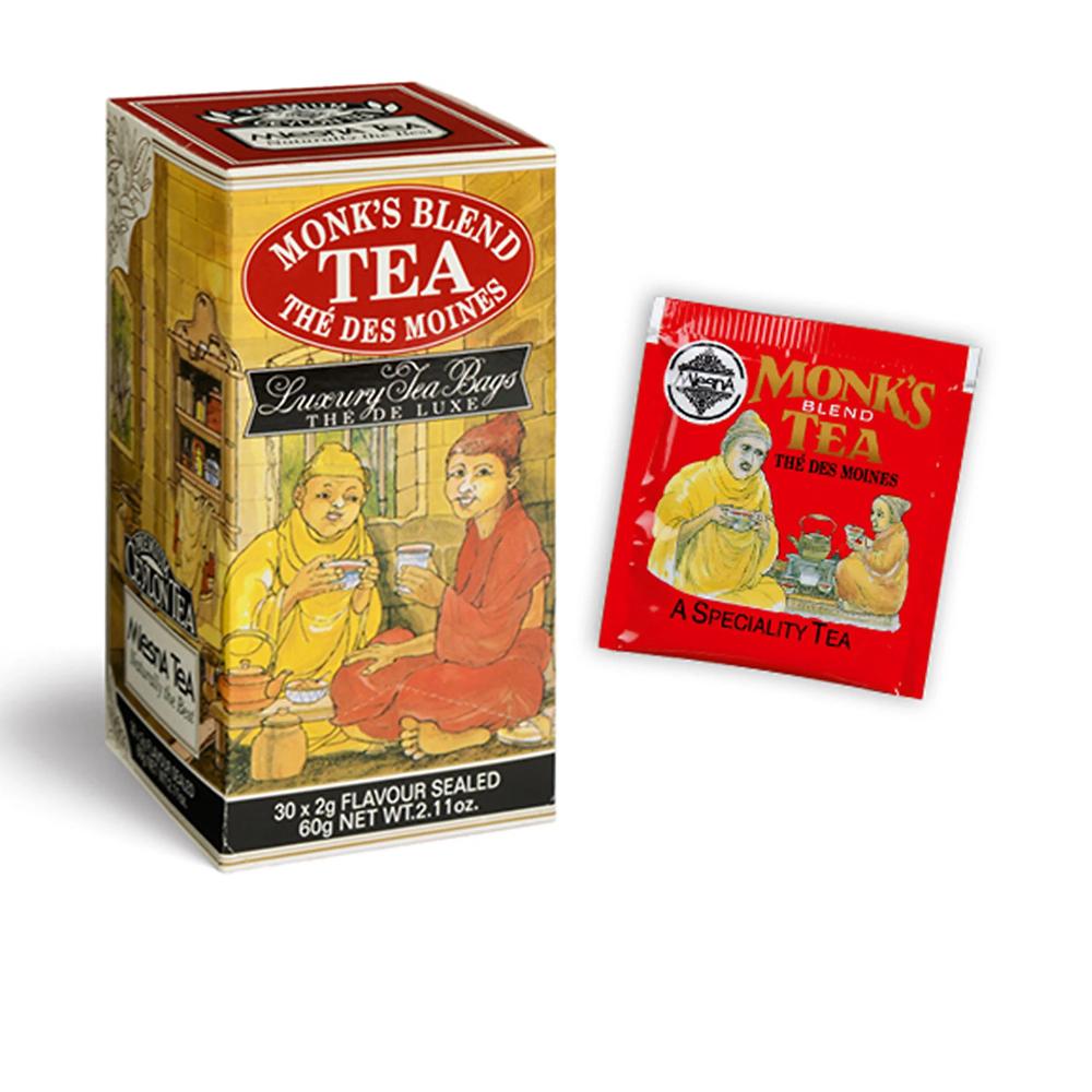 QVC Mlesna 3 astucci di tè nero Monk's Blend (90 filtri)