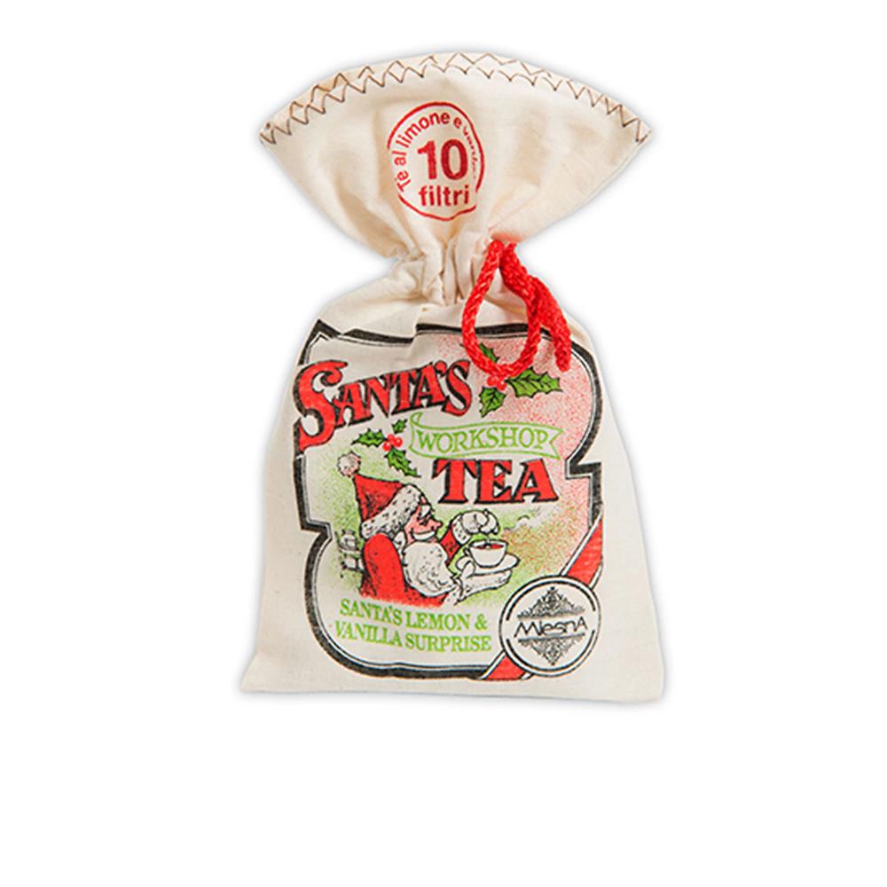 QVC MLESNA Kit 6 Sacchetti In Cotone Da 10 Filtri Tè Ciascuno