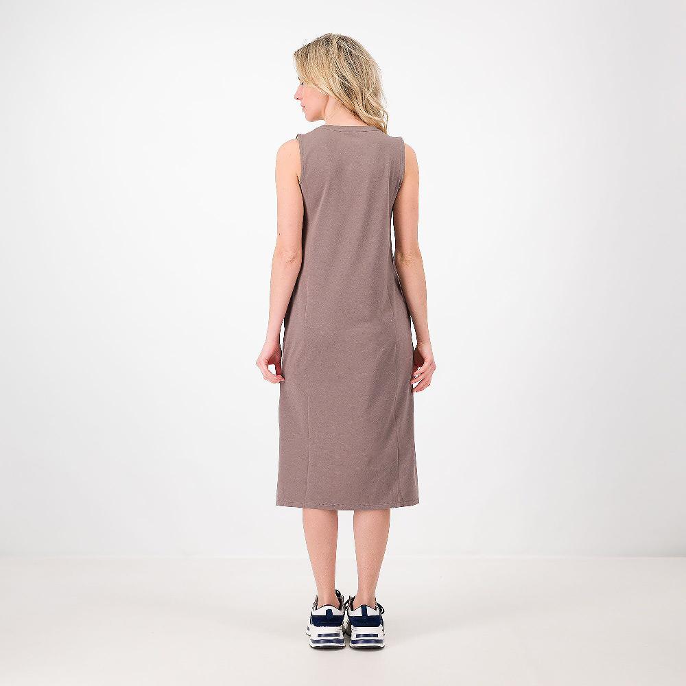 QVC Modern Soul By AnyBody Abito Lungo Smanicato Cotone E Modal Spacchi Al Fondo