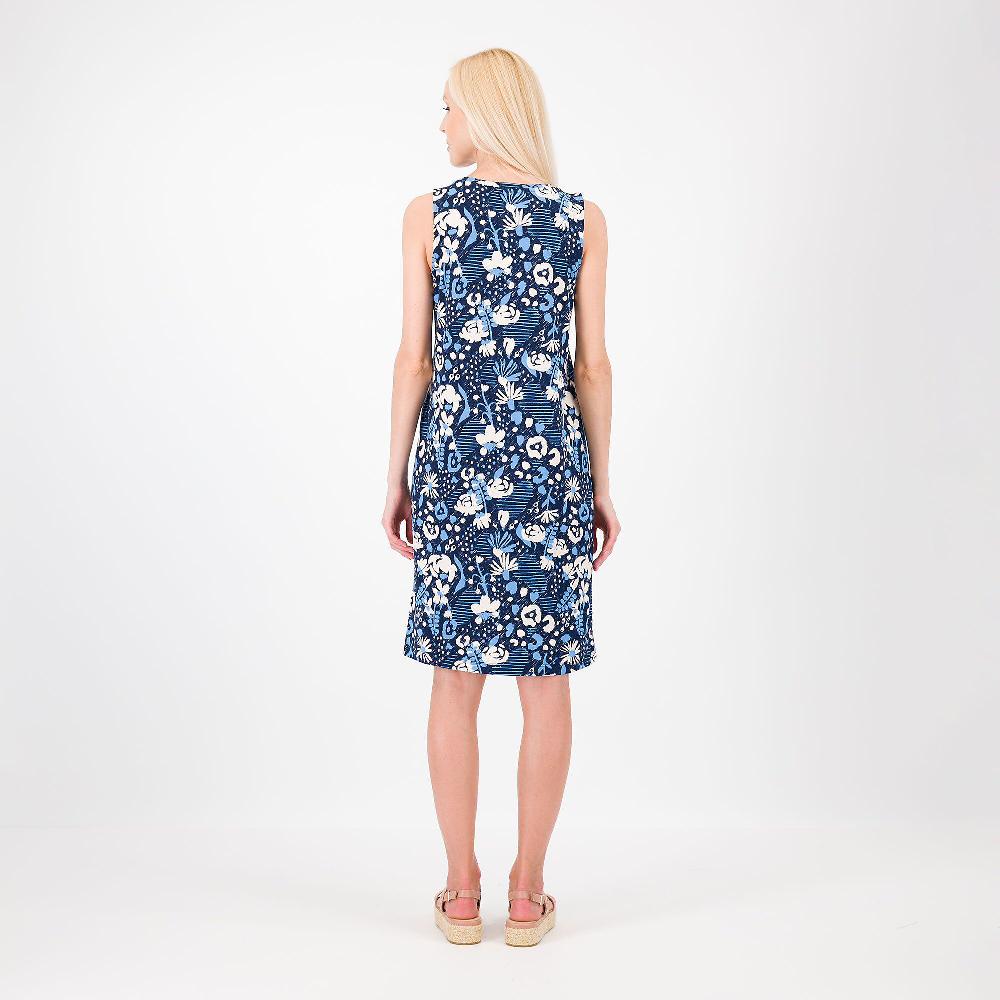QVC Modern Soul By AnyBody Abito Smanicato In Jersey Fantasia