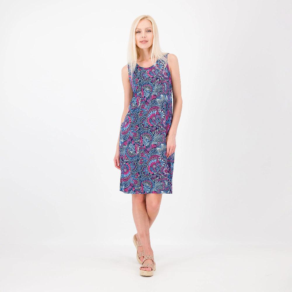 QVC Modern Soul by AnyBody Abito smanicato in jersey fantasia