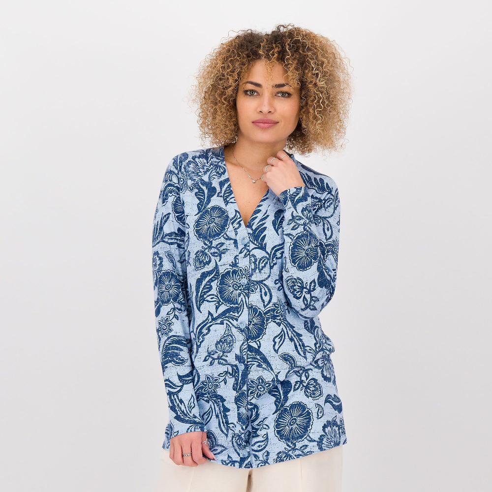 QVC Modern Soul by AnyBody Cardigan fantasia con bottoni