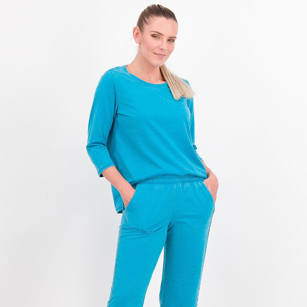 QVC Modern Soul By AnyBody Felpa In Misto Cotone Con Scollo Tondo