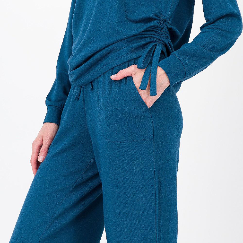 QVC Modern Soul By AnyBody Felpa Manica Lunga In Viscosa Stretch
