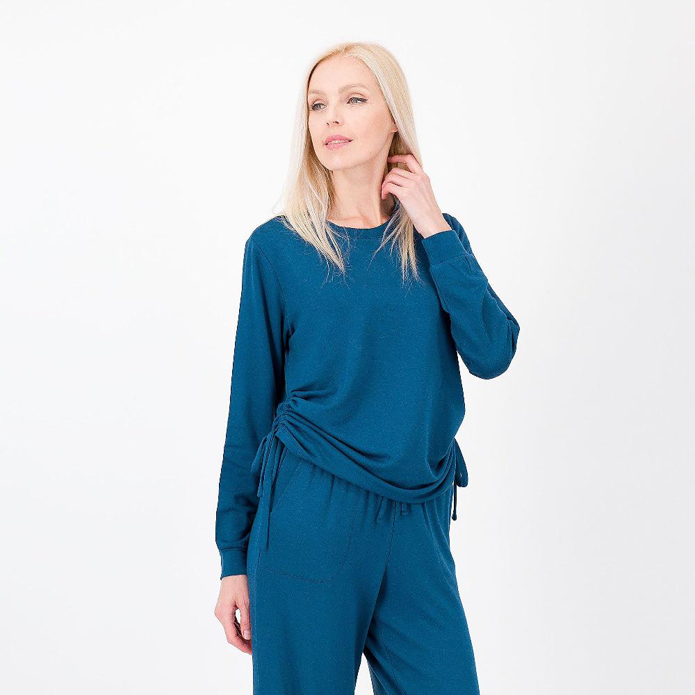 QVC Modern Soul by AnyBody Felpa manica lunga in viscosa stretch