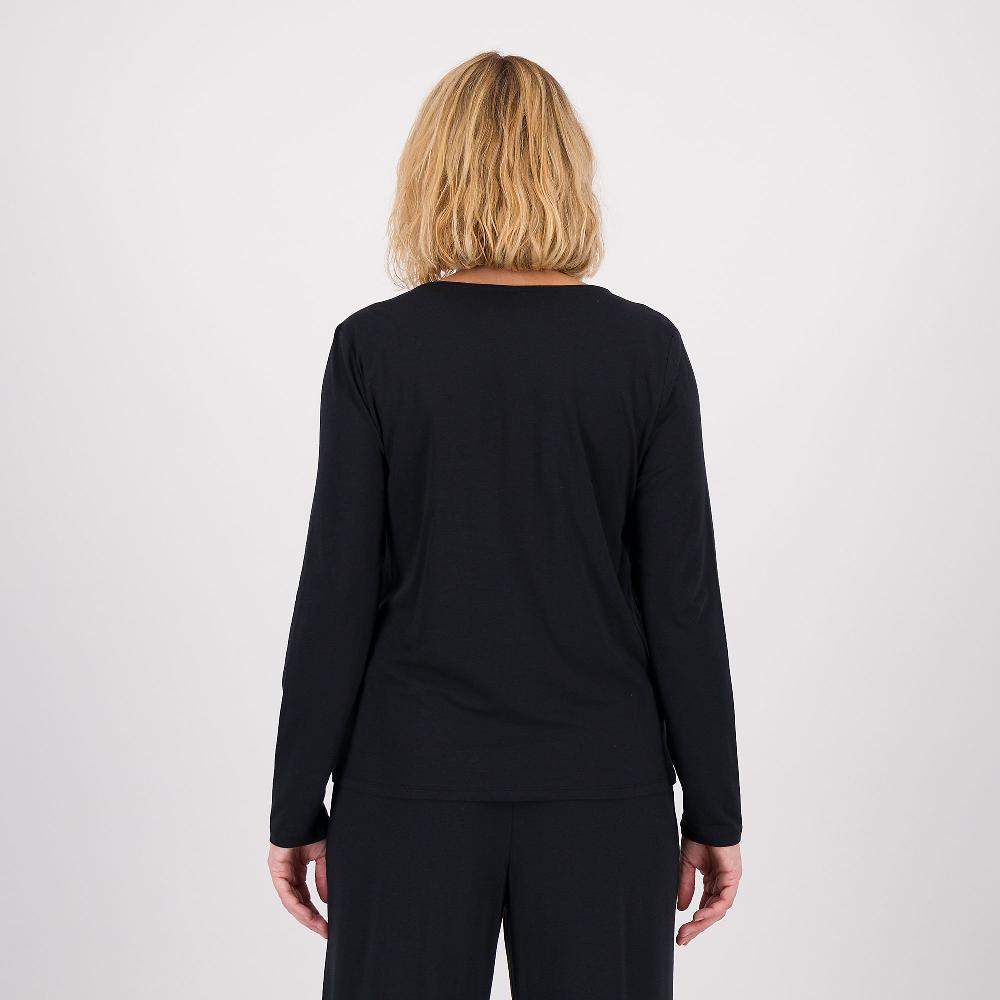 QVC Modern Soul By AnyBody Maglia Con Manica Lunga E Coulisse