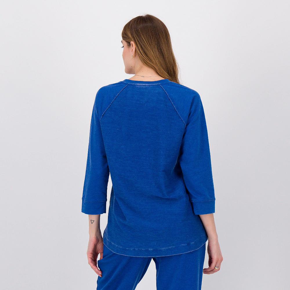 QVC Modern Soul By AnyBody Maglia Misto Cotone Con Mainche 3/4