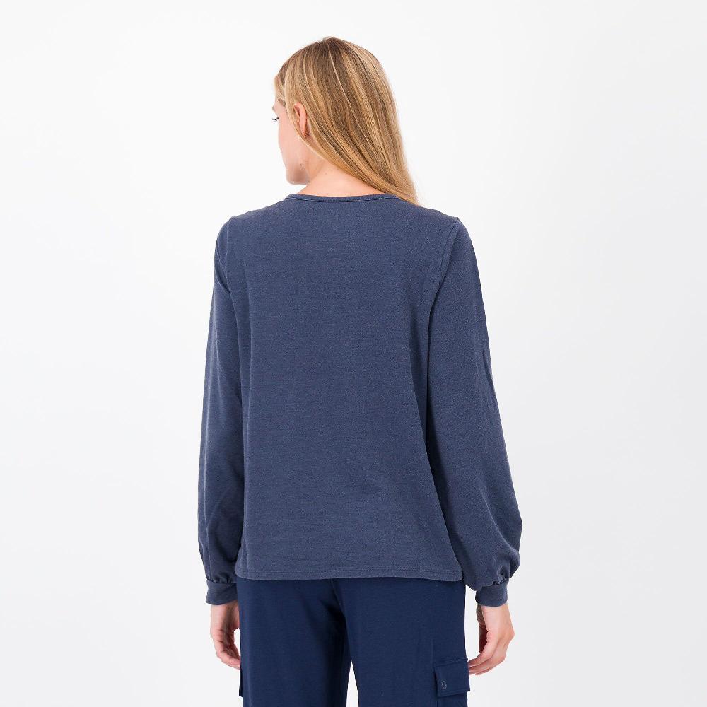QVC Modern Soul By AnyBody Maglia Misto Cotone Con Scollo Tondo