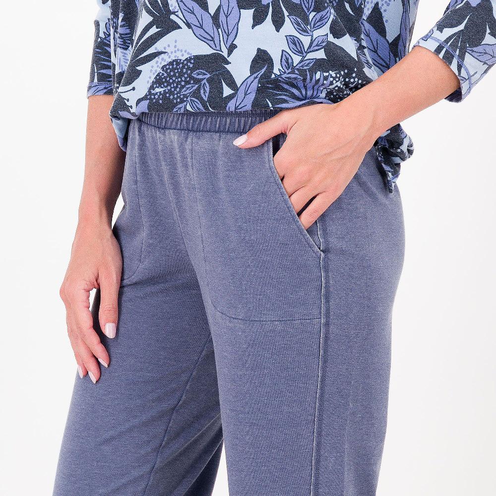 QVC Modern Soul By AnyBody Pantaloni Capri In Misto Cotone
