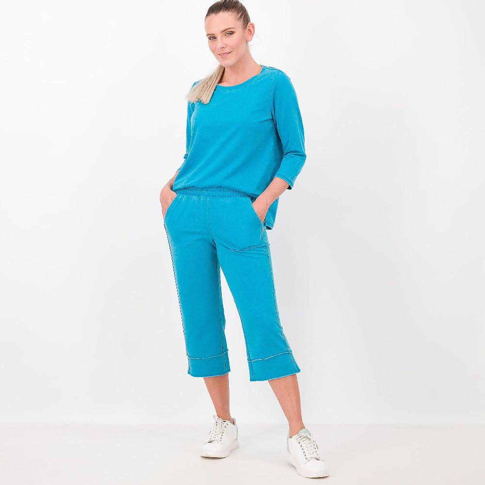 QVC Modern Soul By AnyBody Pantaloni Capri In Misto Cotone