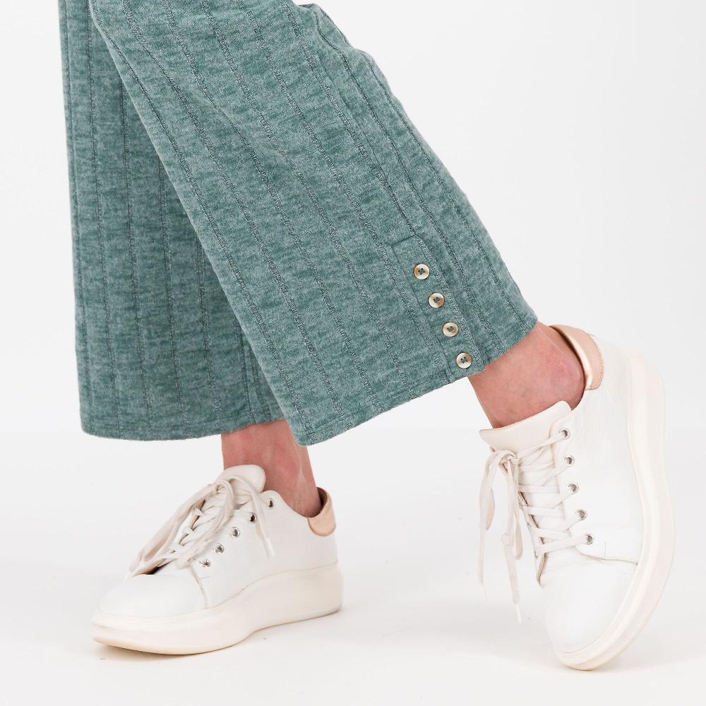 QVC Modern Soul By AnyBody Pantaloni Palazzo Con Spacchi Laterali