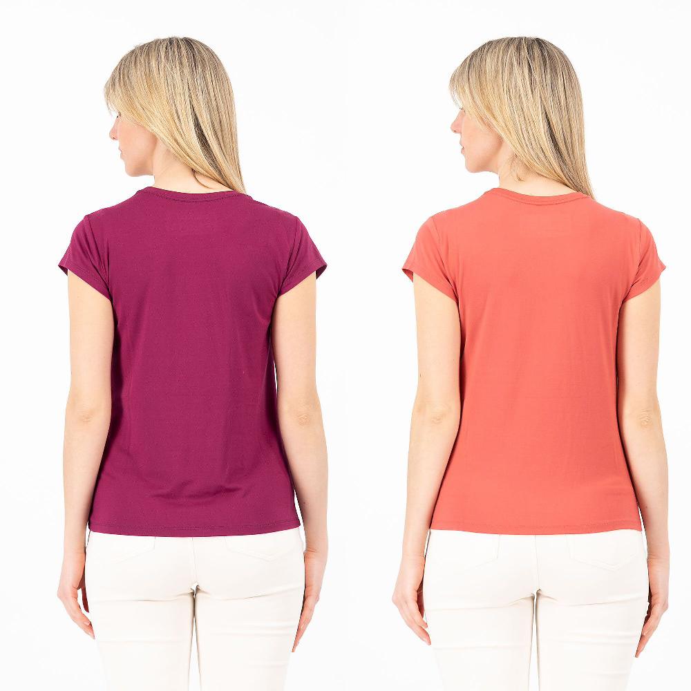 QVC Modern Soul By AnyBody Set 2 T-shirt In Jersey Stretch