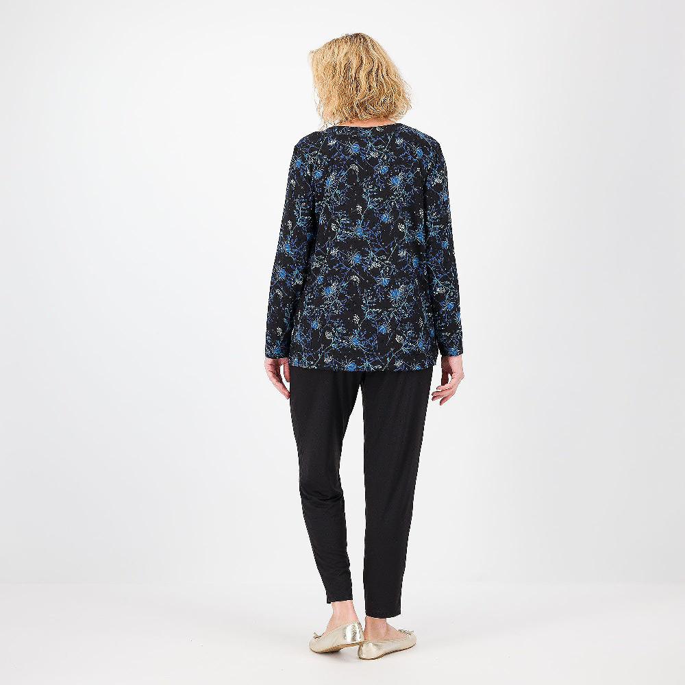 QVC Modern Soul By AnyBody Set Da Notte Con Maglia Fantasia
