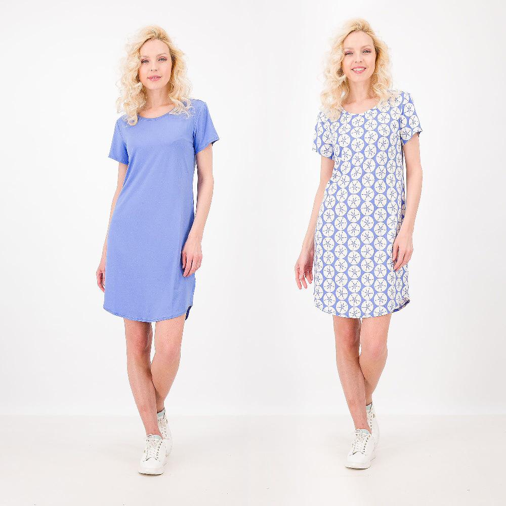QVC Modern Soul by AnyBody Set due abiti Jersey stretch Fondo stondato