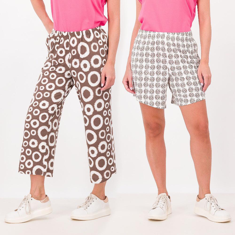 QVC Modern Soul by AnyBody Set due pantaloni fantasia