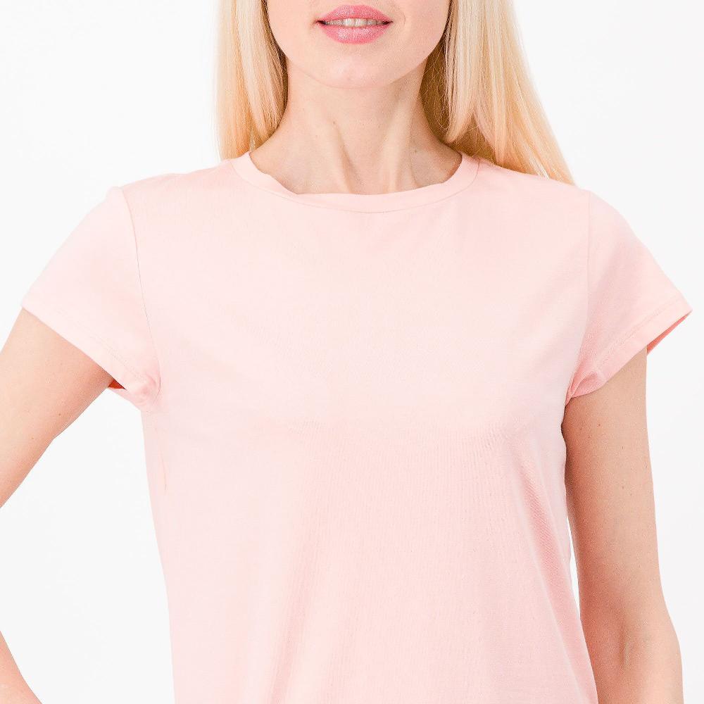 QVC Modern Soul By AnyBody T-shirt Scollo Tondo In Cotone E Modal