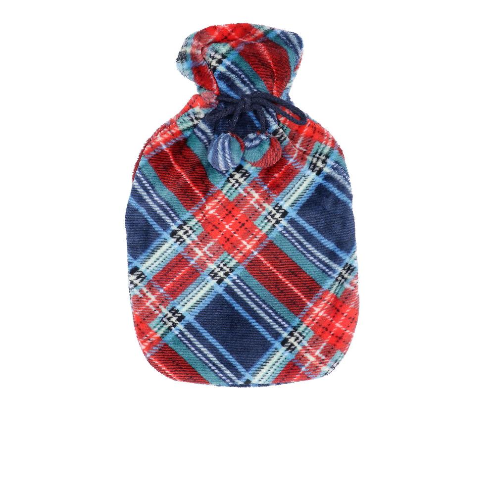 QVC Mont Chalet Boule acqua calda custodia scozzese con bottone