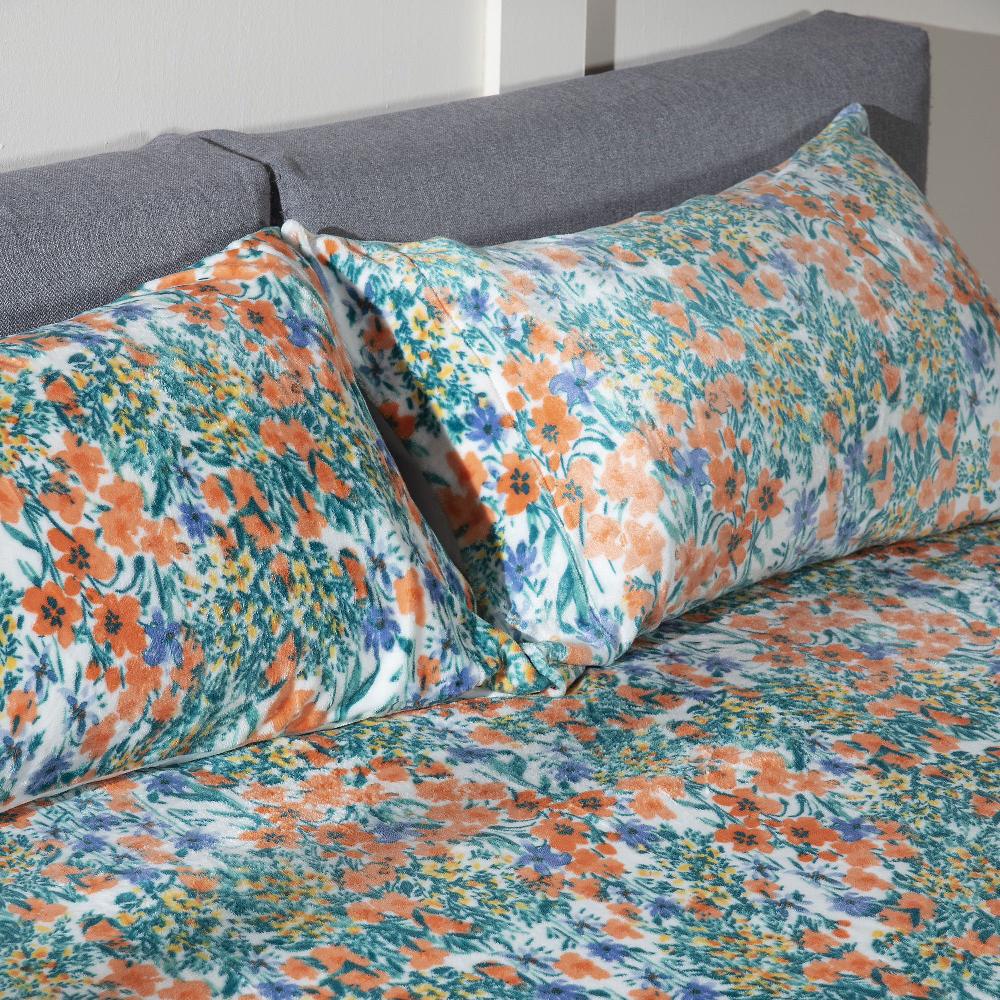 QVC Mont Chalet Completo Copripiumino In Ciniglia Fantasia