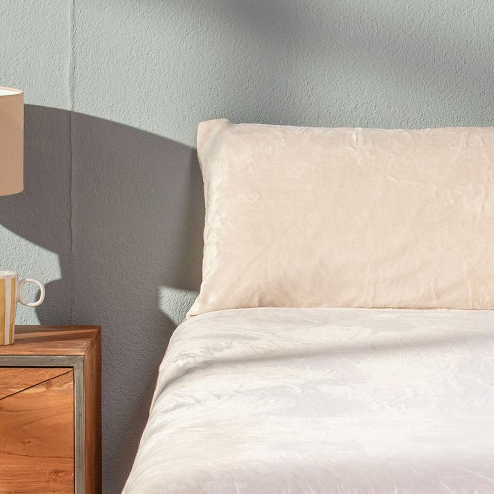 QVC Mont Chalet Completo Copripiumino Matrimoniale Effetto Velluto Anticato