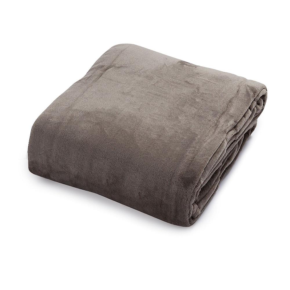 QVC Mont Chalet Coperta Matrimoniale In Soffice Plush