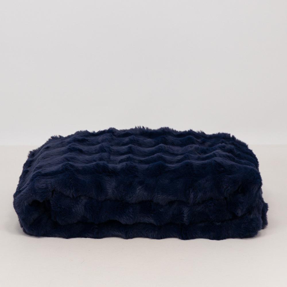 QVC Mont Chalet Plaid Sfumato In Tessuto Peluche 150x200 Cm