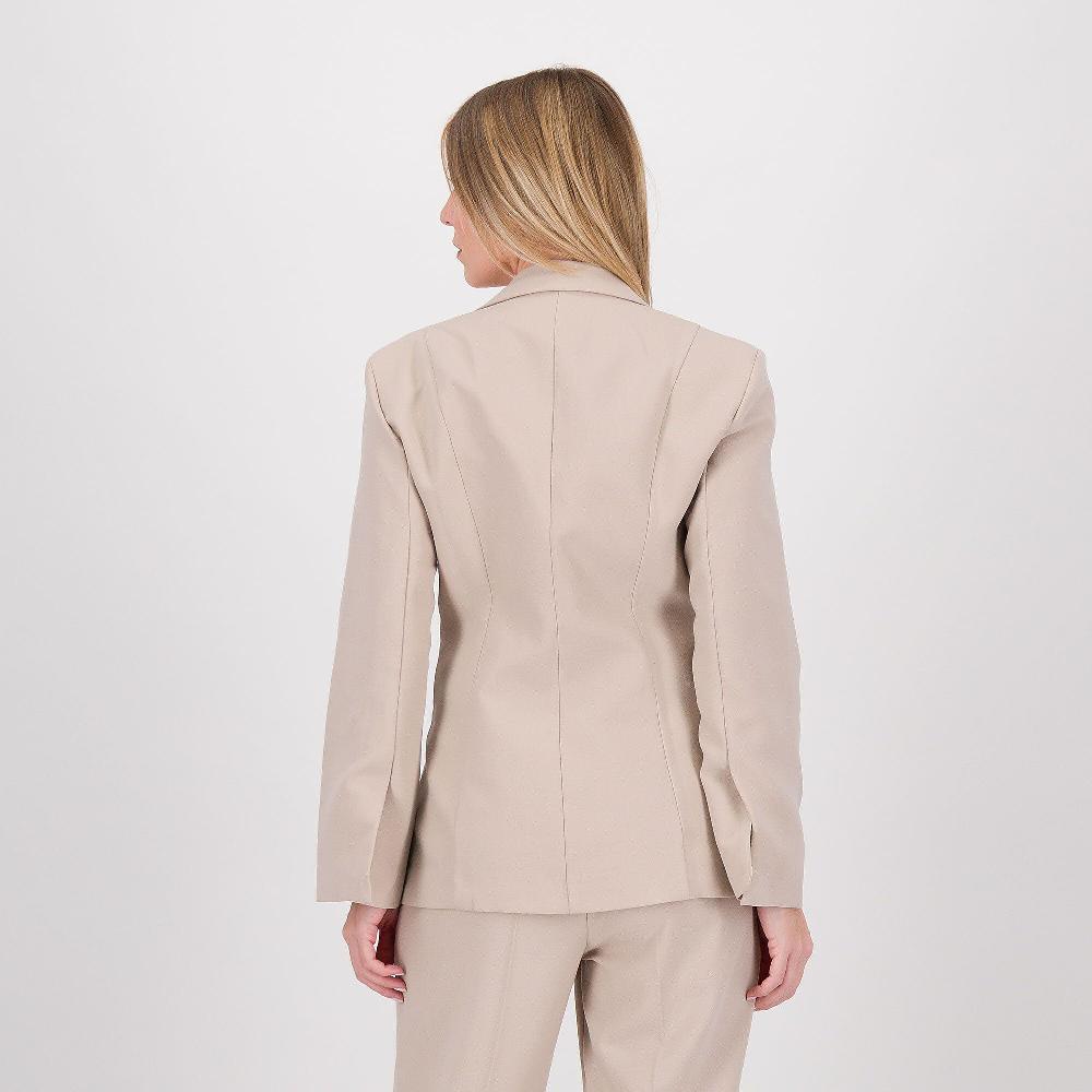 QVC Mood Atelier Giacca Con Collo Con Rever In Tessuto Tecnico