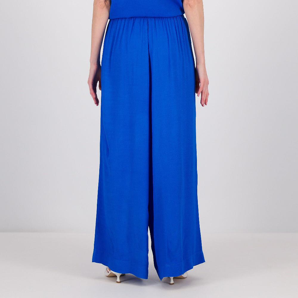 QVC Mood Atelier Pantalone Palazzo In Crêpe Marocaine Di Viscosa