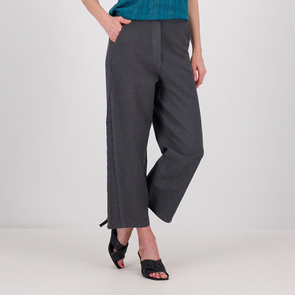QVC Mood Atelier Pantaloni ampi in lino design a balloon