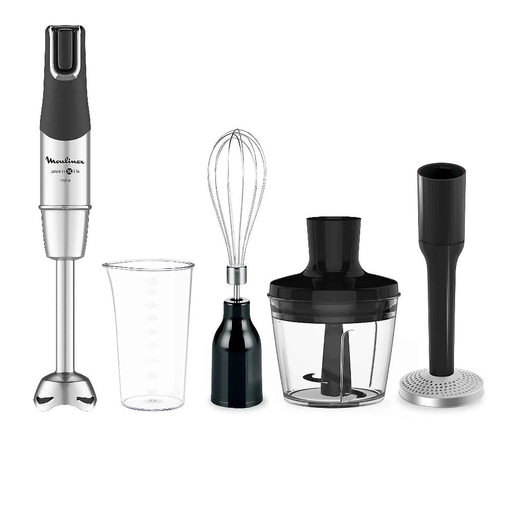 QVC Moulinex Mixer a immersione Infinyforce Pro con accessori