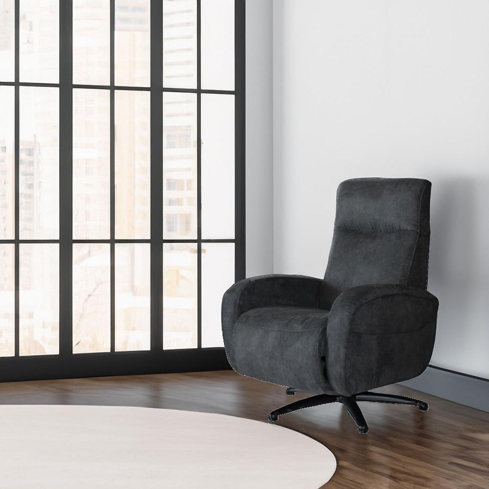 QVC Movirelax Poltrona meccanica Bellagio inclinabile con base girevole