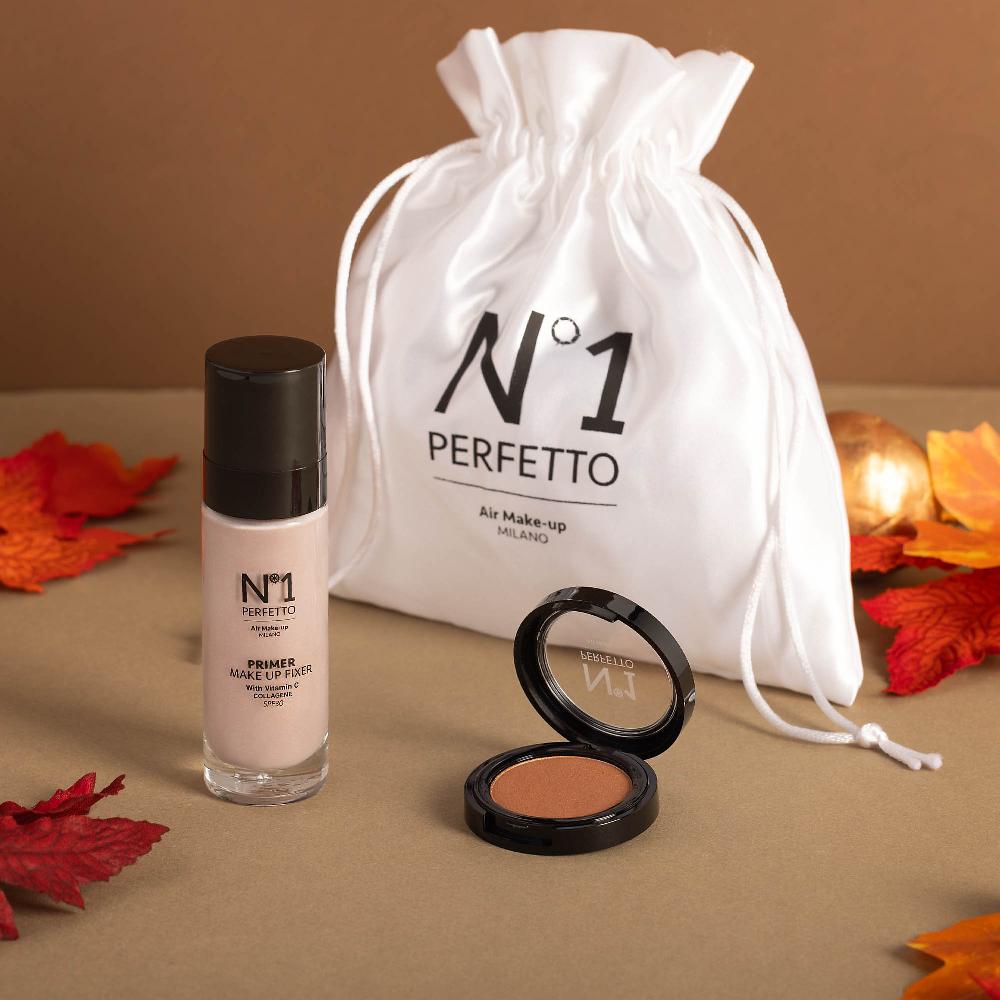 QVC N°1 Perfetto Ombretto 24K Shadow e Primer Make Up Fixer SPF30