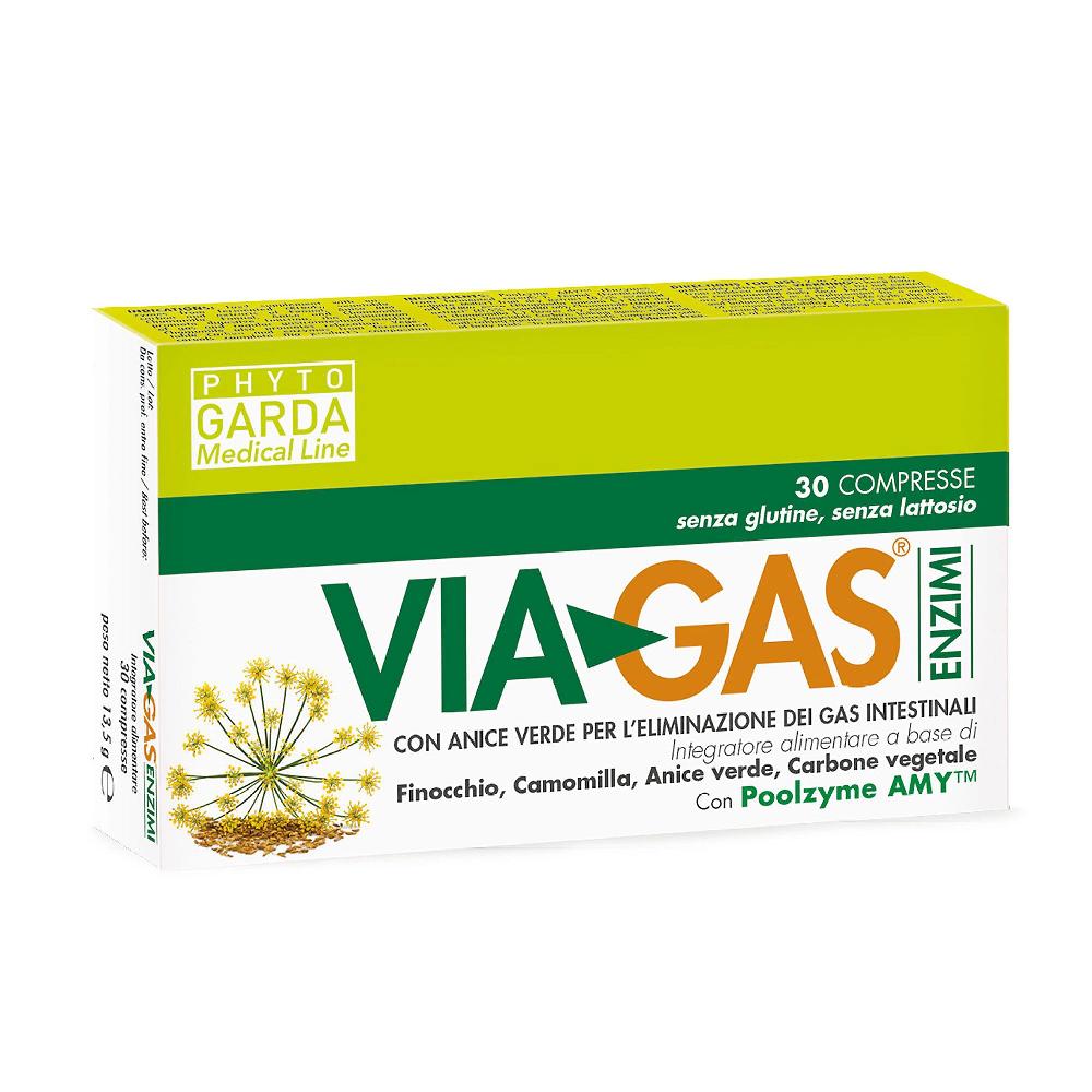 QVC Named Via Gas Enzimi Integratore alimentare (30 cpr)