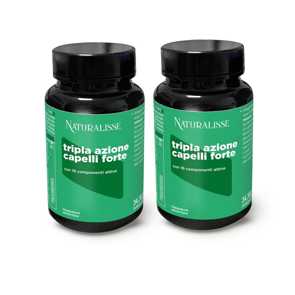 QVC Naturalisse Capelli Forte Integratore Alimentare (120 Caps)