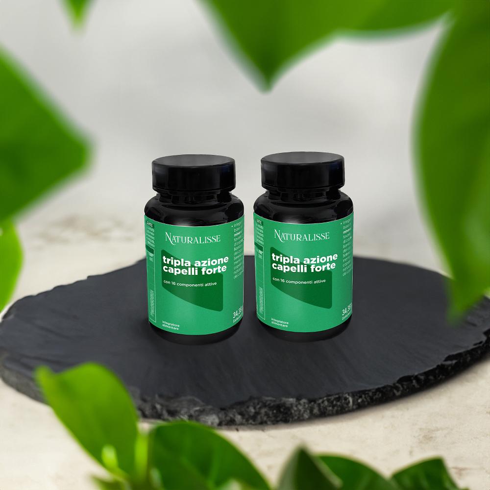 QVC Naturalisse Capelli Forte Integratore Alimentare (120 Caps)