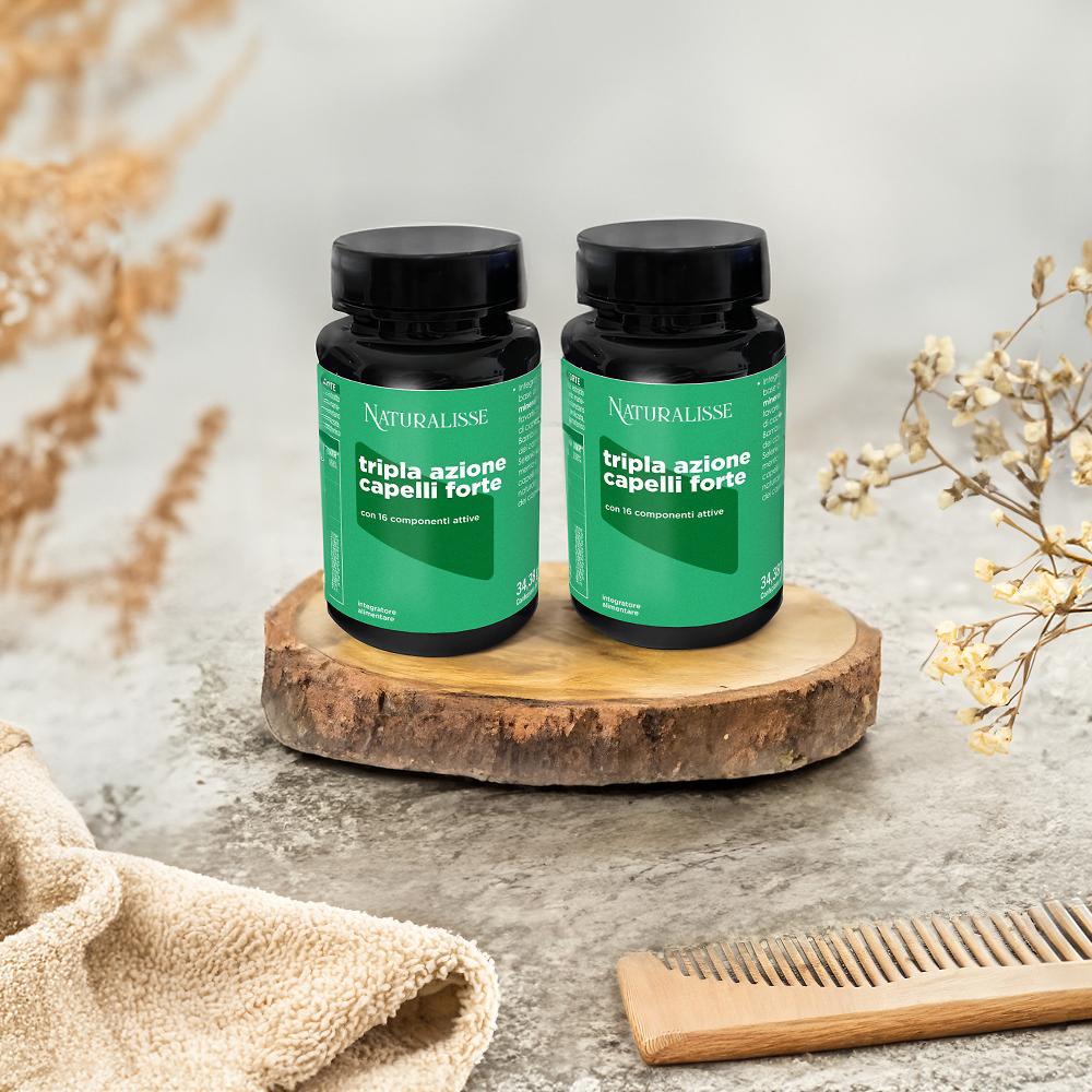 QVC Naturalisse Capelli Forte Integratore alimentare (120 caps)