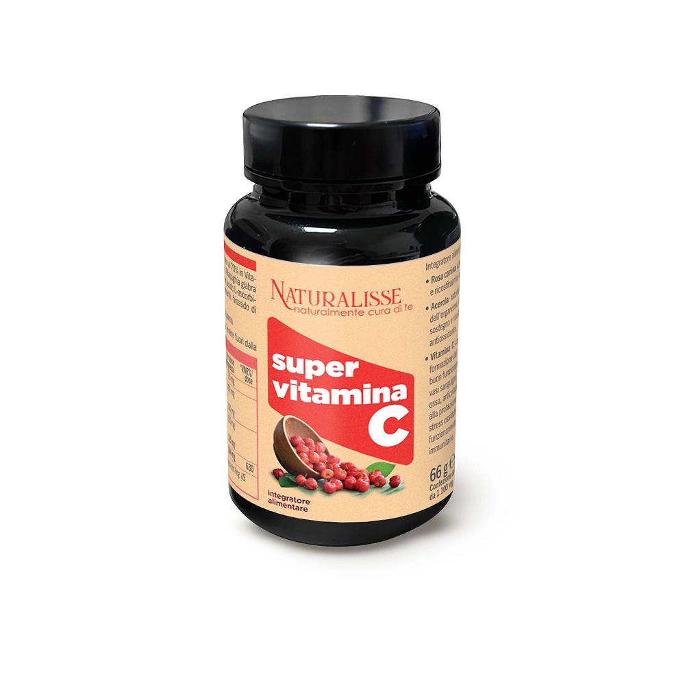 QVC Naturalisse Super Vitamina C Integratore di Vitamina C in capsule