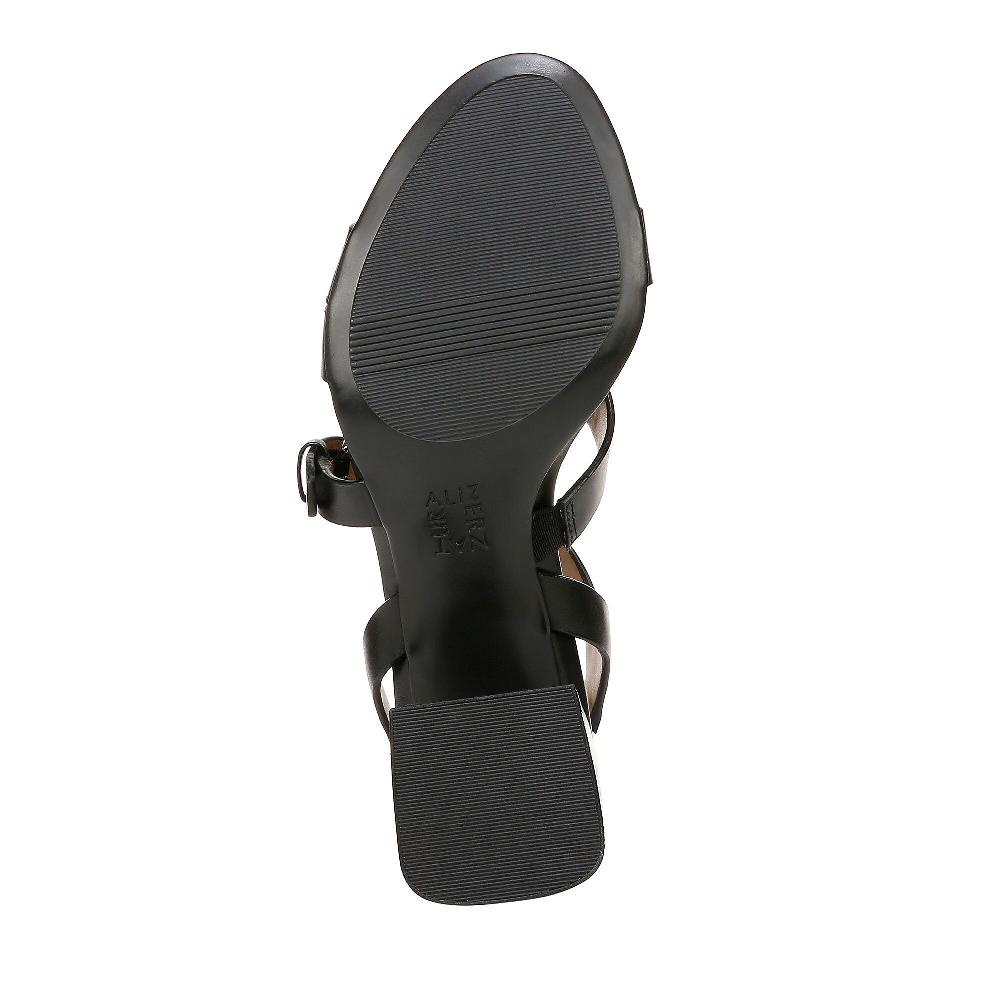 QVC Naturalizer Sandali In Pelle Con Fasce E Tacco 7cm