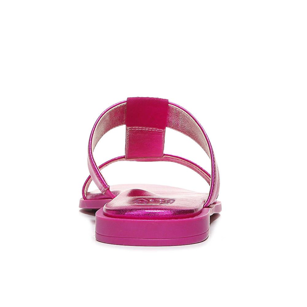 QVC Naturalizer Sandalo In Pelle Tomaia A T Motivo Strass Soletta Contour +