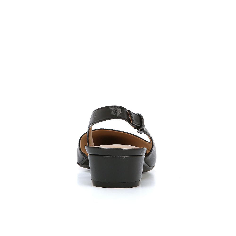 QVC Naturalizer Slingback In Pelle Con Soletta Contour+ E Tacco 4 Cm