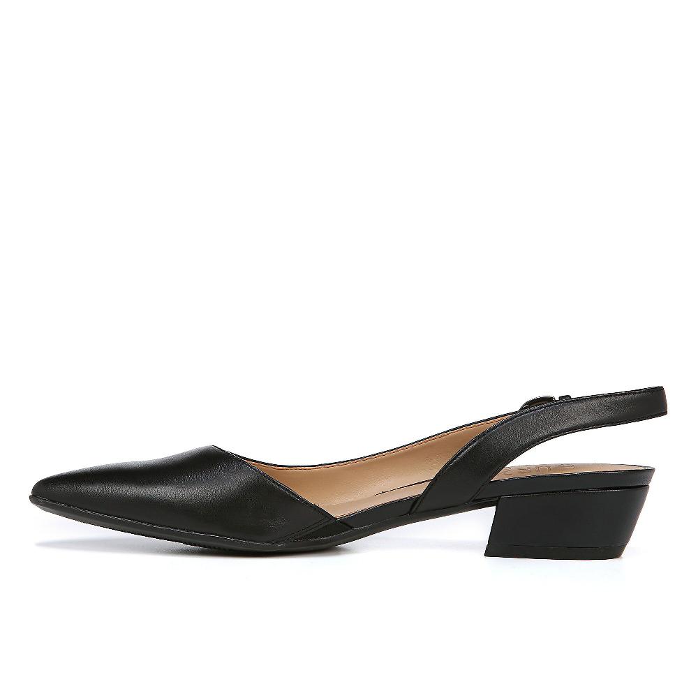QVC Naturalizer Slingback In Pelle Con Soletta Contour+ E Tacco 4 Cm