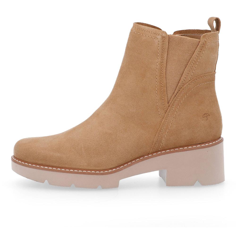 QVC Naturalizer Stivaletti In Pelle Water Repellent Con Soletta Contour+