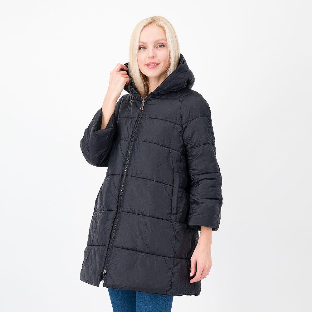 QVC Neropale Giacca Reversibile Con Cappuccio E Zip