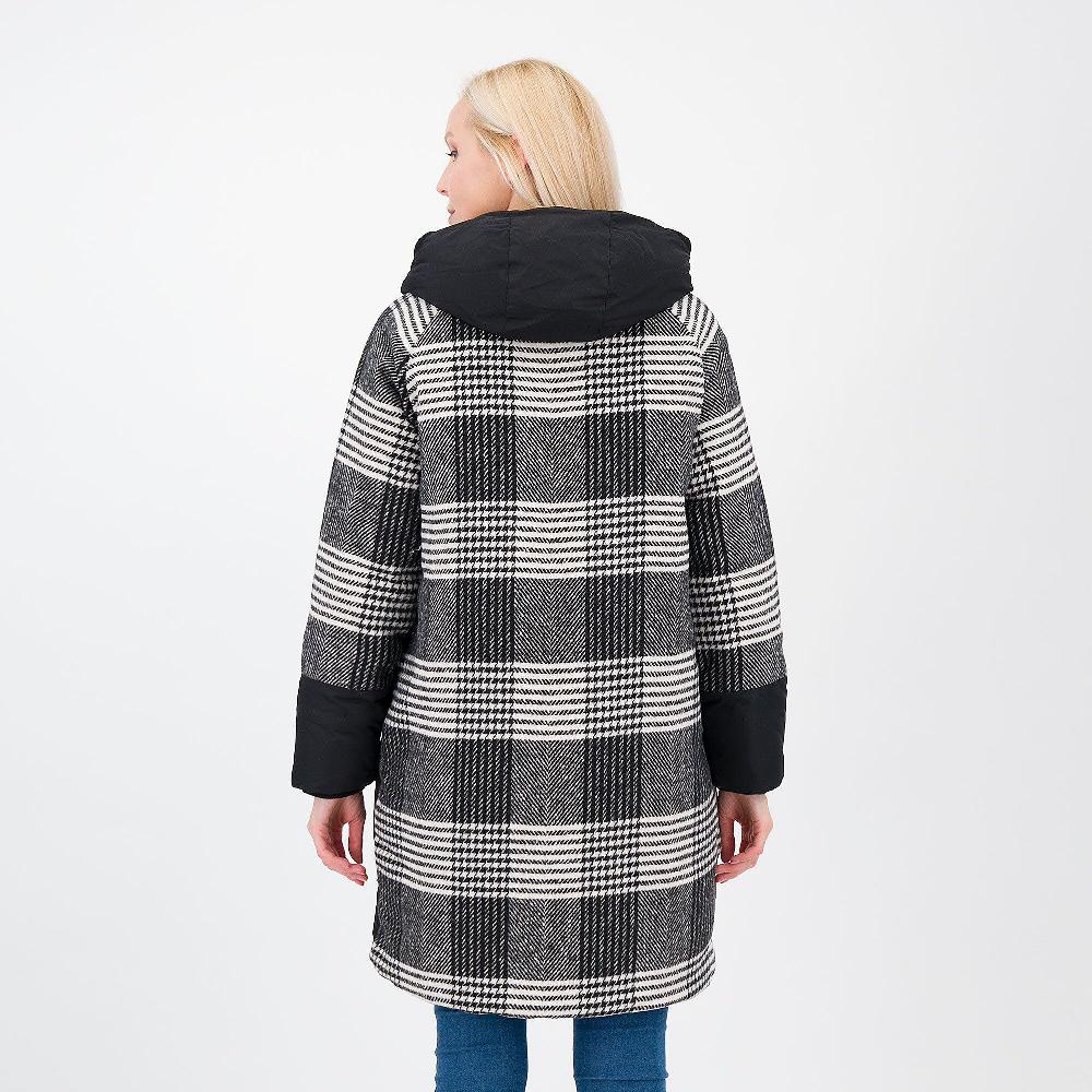 QVC Neropale Piumino Imbottito Con Inserti Fantasia