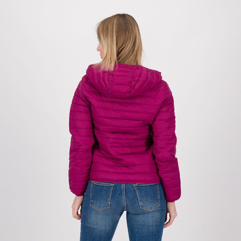 QVC Neropale Piumino Trapuntato Con Cappuccio E Zip Invisibile
