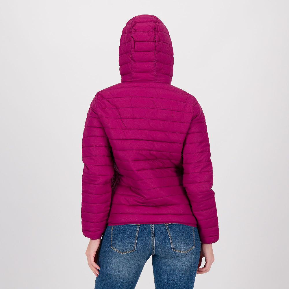 QVC Neropale Piumino Trapuntato Con Cappuccio E Zip Invisibile