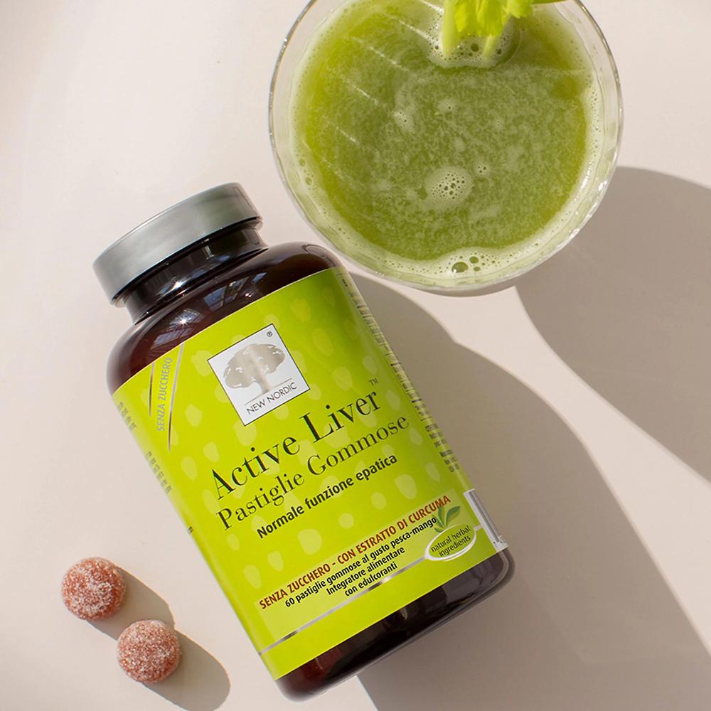 QVC New Nordic Active Liver Integratore alimentare (60 gummy)